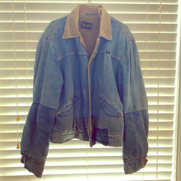 wrangler purple denim jacket